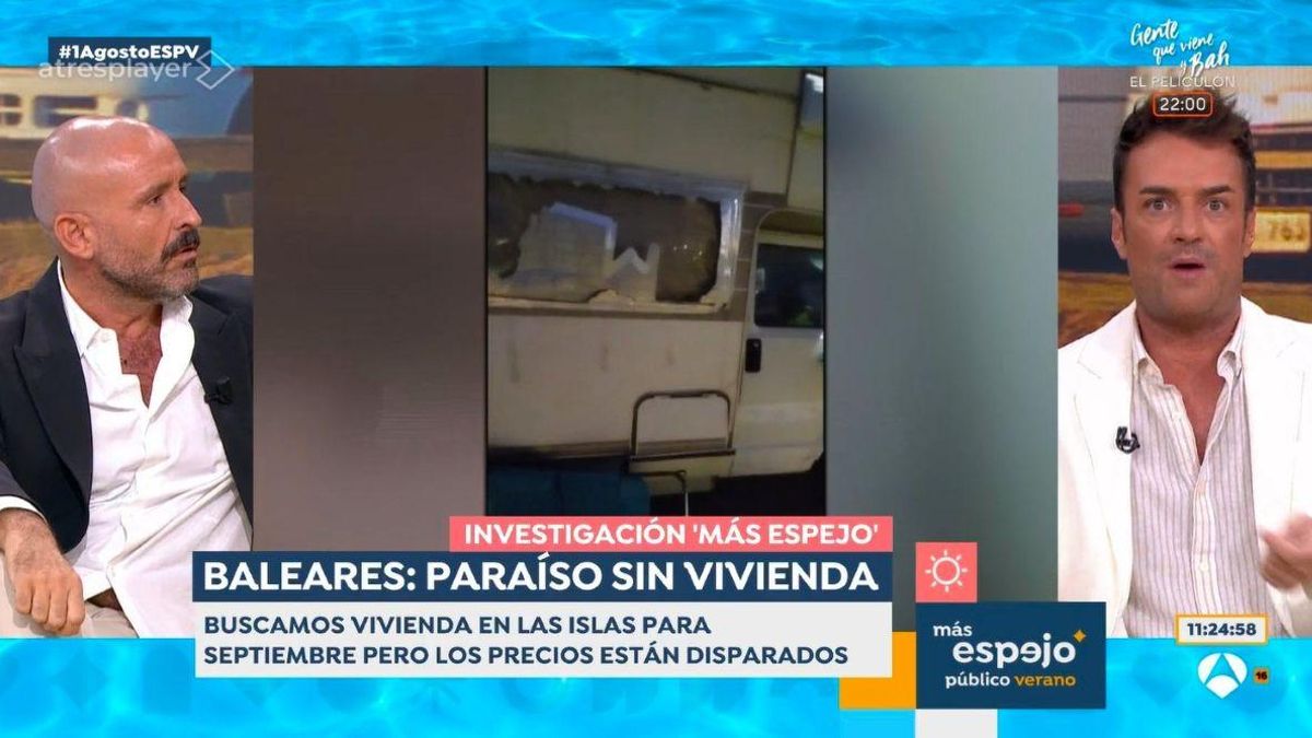 Jaime de los Santos y Miquel Valls, en 'Espejo Público'