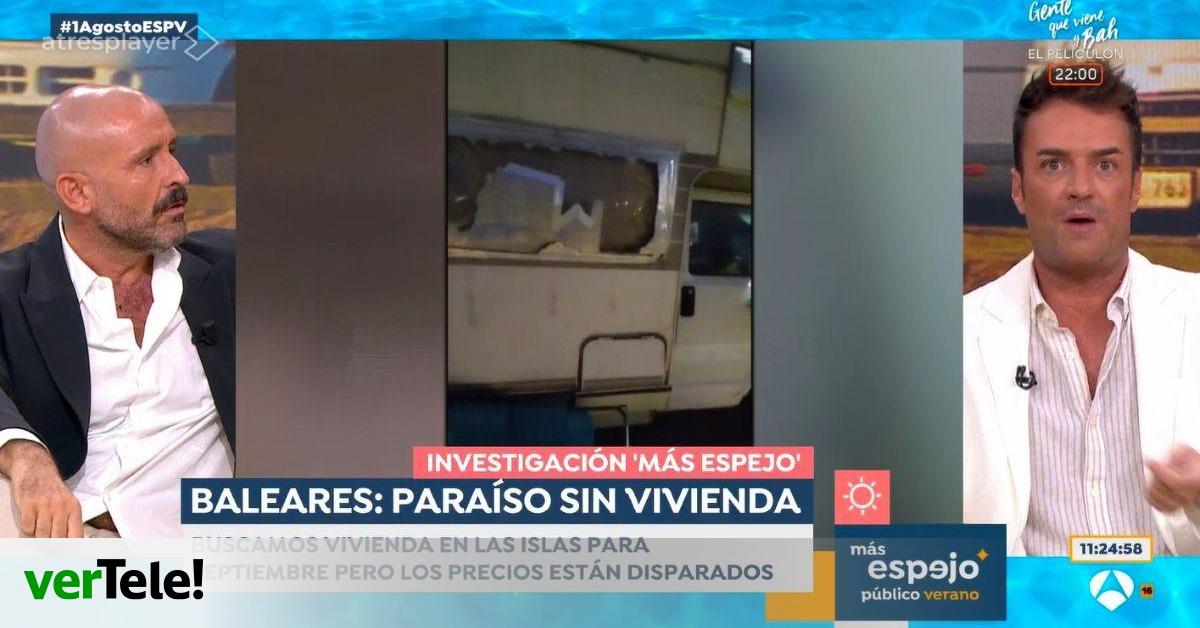 Tenso choque entre Miquel Valls y Jaime de los Santos en  Espejo Público :  ¿Pero a ti qué te pasa hoy? 