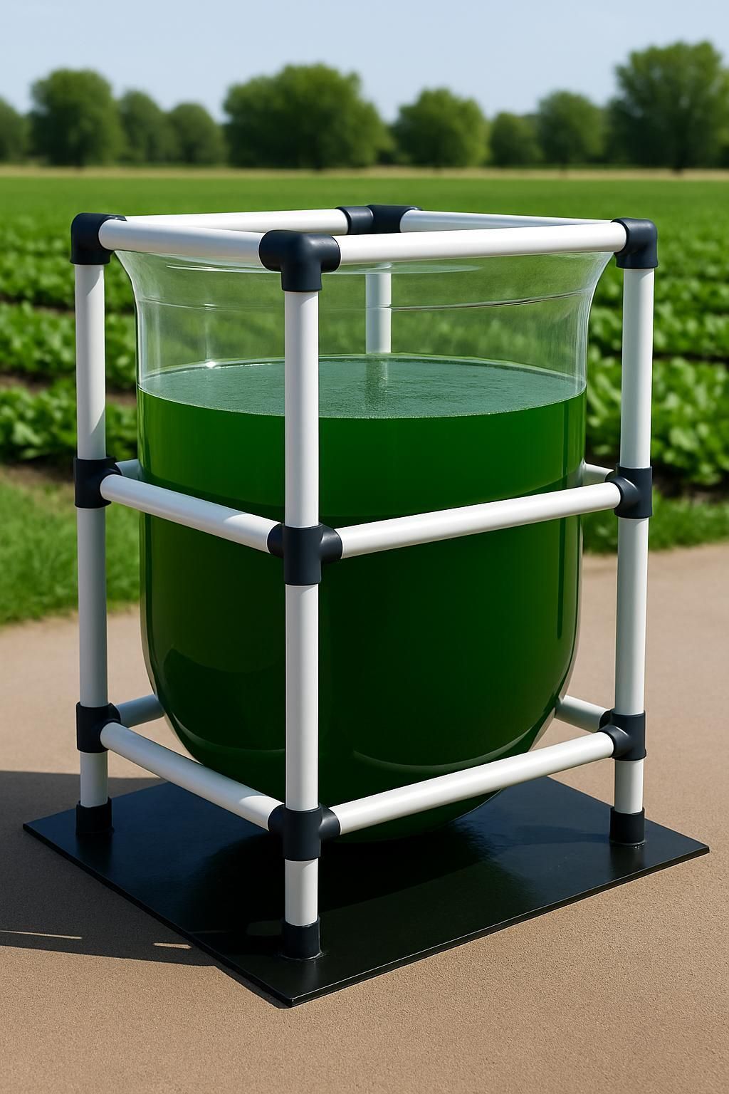 El nuevo fotobiorreactor de G2G Algae Solutions ofrece facilidad de uso y simplicidad operativa en explotaciones agrícolas.