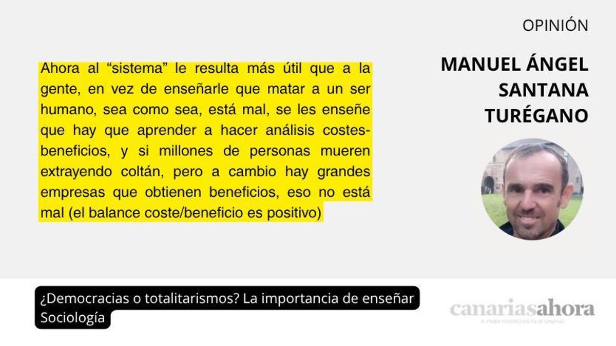 ¿Democracias o totalitarismos? La importancia de enseñar Sociología