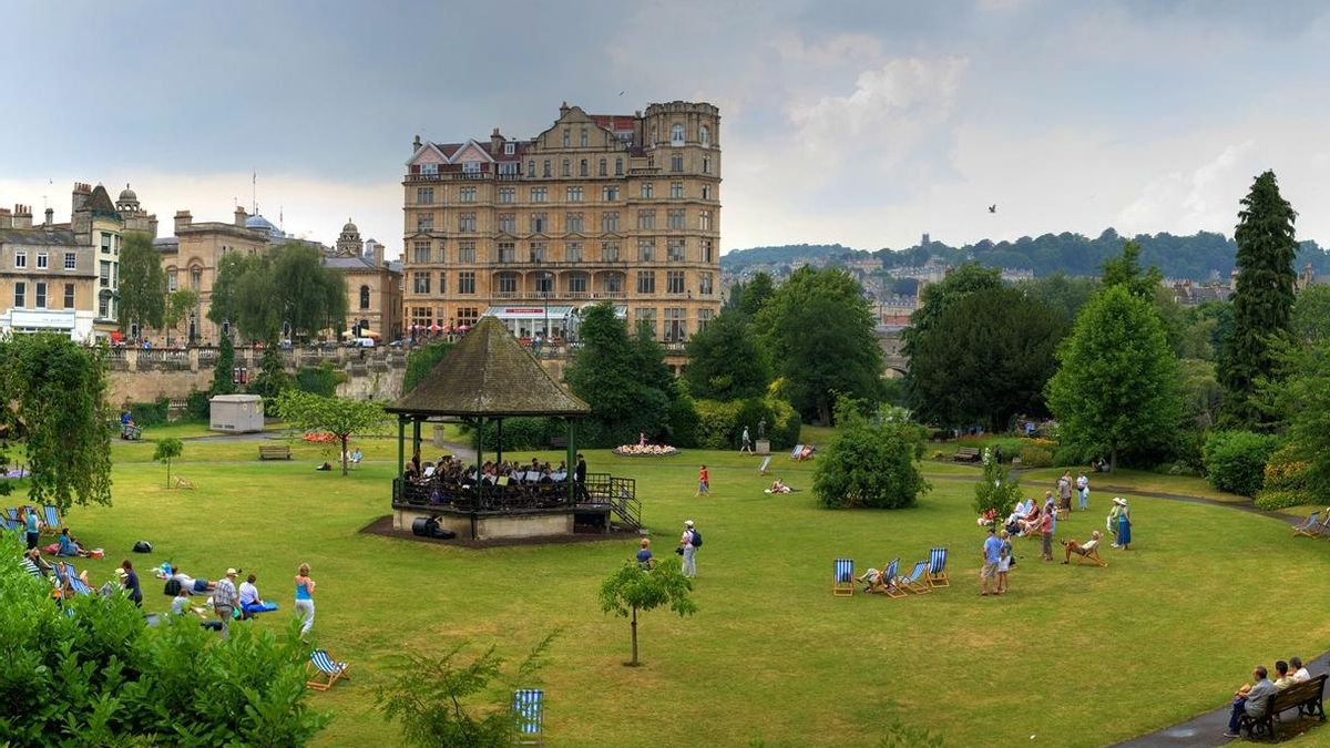 Parade Gardens, en Bath.