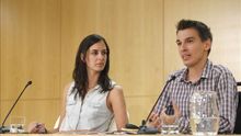 La portavoz de Más Madrid, Rita Maestre, y el exconcejal Pablo Soto.