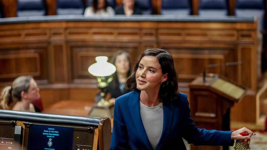 La diputada socialista en el Congreso y secretaria de Igualdad del PSOE, Andrea Fernández.