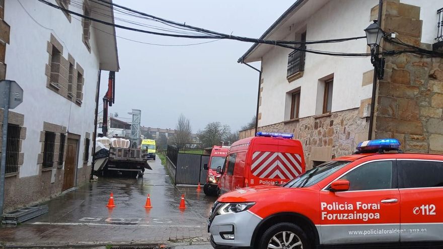 Muere un trabajador de 52 años en un accidente laboral en Arbizu, Navarra