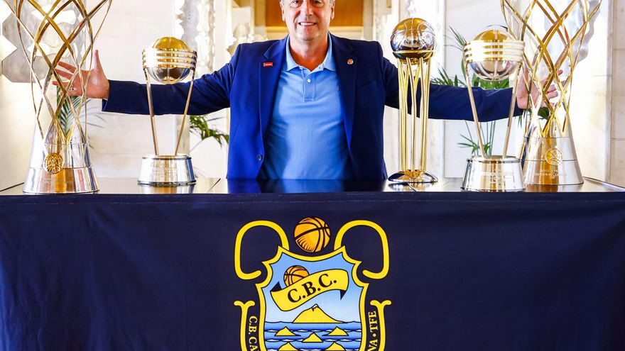 El Lenovo Tenerife refuerza su proyecto con la renovación de Txus Vidorreta