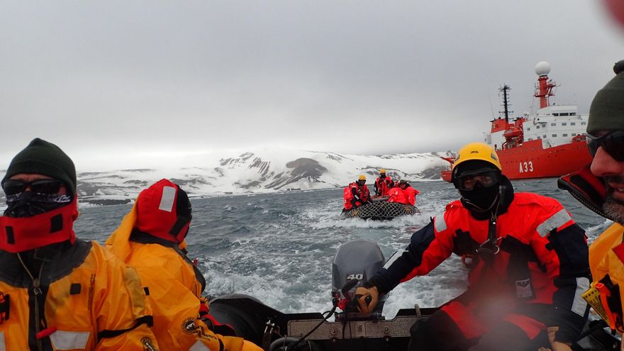 Imagen de la XXX Campaña Antártica española.