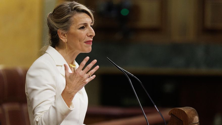 La vicepresidenta segunda y ministra de Trabajo y Economía Social, Yolanda Díaz.