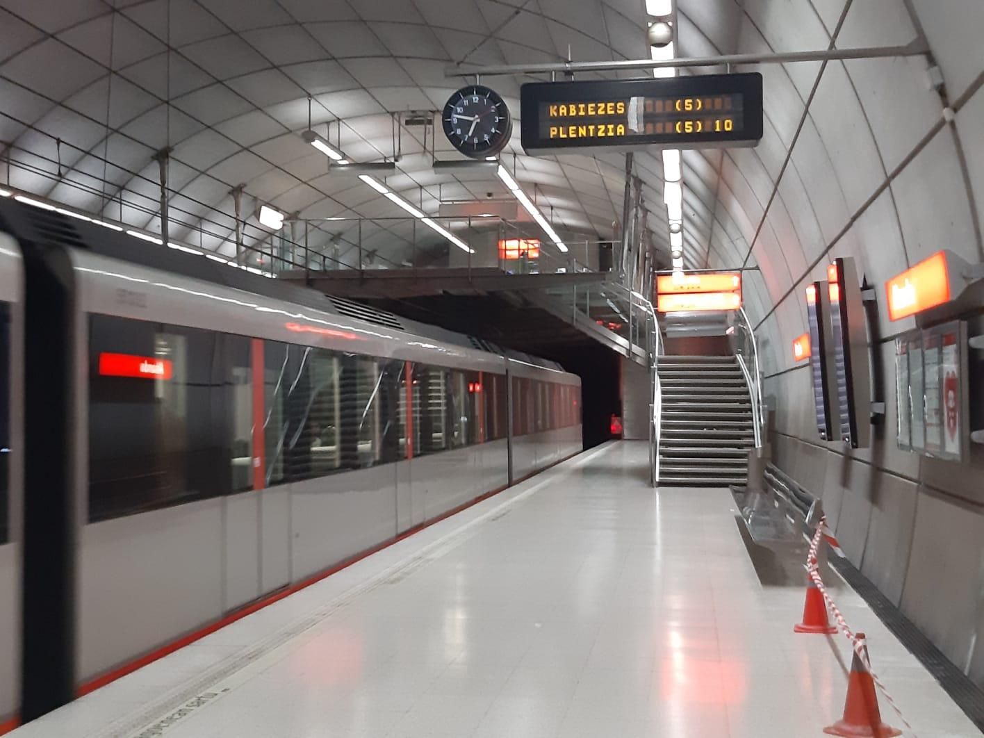 El metro de Bilbao