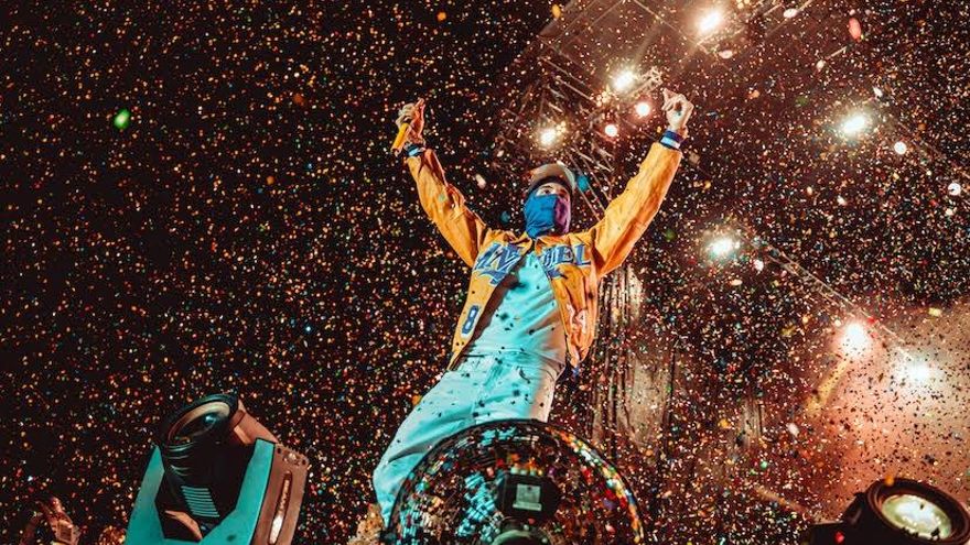 El rapero puertorriqueño Anuel AA, que participa en el Reggaeton Beach Festival.