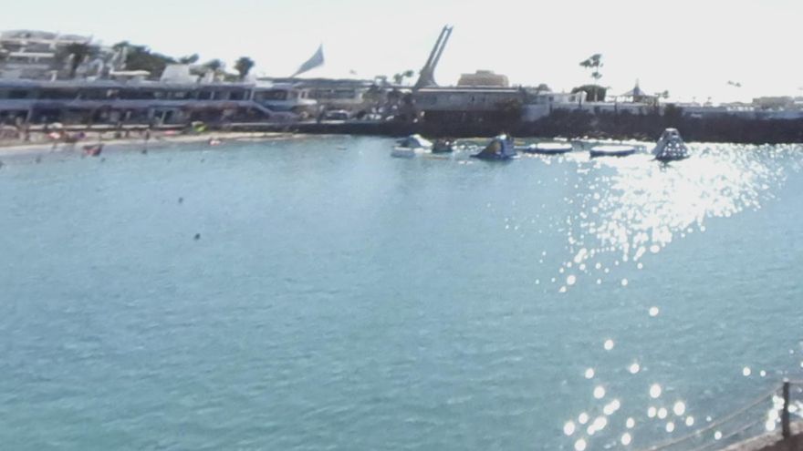 Cerrada de manera temporal una playa en Adeje tras detectarse la presencia de bacterias