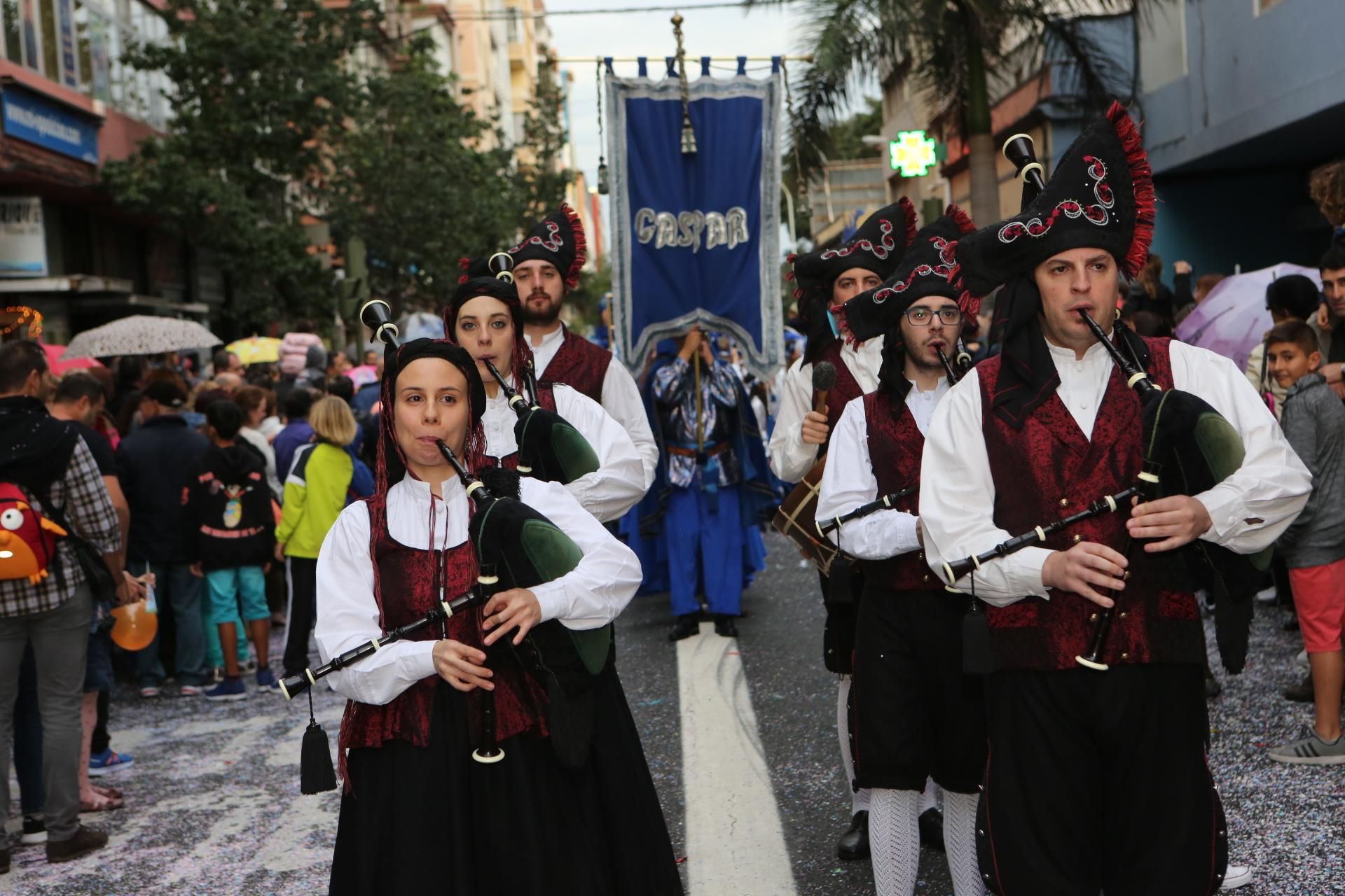 Cabalgata de Reyes Magos en Las Palmas de Gran Canaria. (Alejandro Ramos).