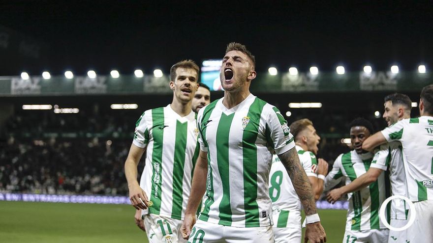 Antonio Casas y unos números de élite con el Córdoba CF