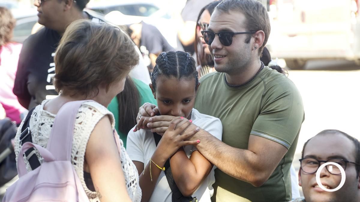 Despedida de los niños saharauis del programa Vacaciones en Paz