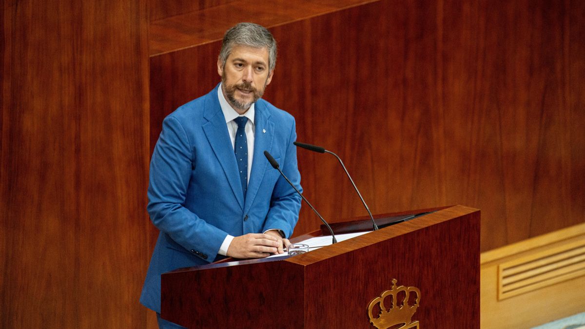El consejero de Presidencia, Justicia y Administración Local, Miguel Ángel García Martín