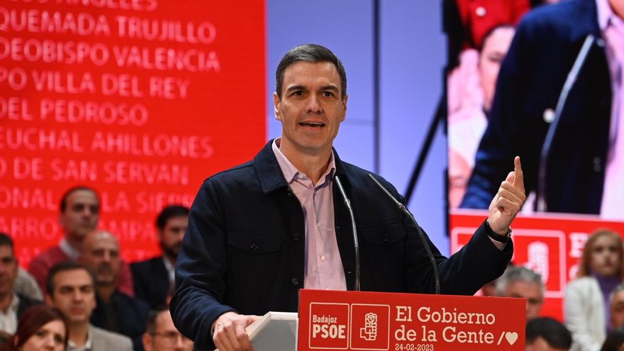 El secretario general del PSOE y presidente del Gobierno, Pedro Sánchez.