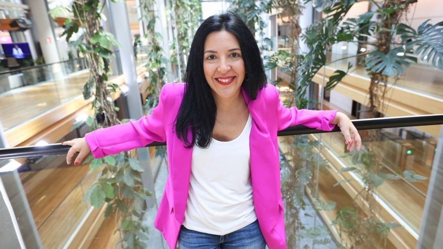 Idoia Villanueva, candidata de Sumar por Navarra: "Somos necesarios para que el PSOE haga políticas valientes"