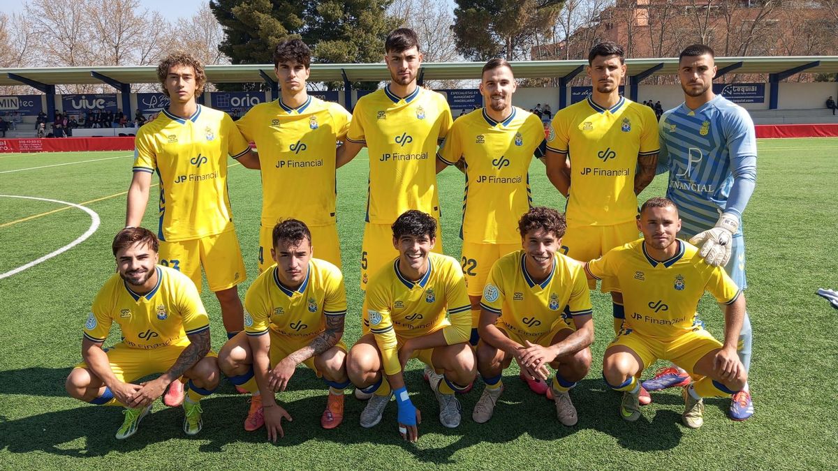 Las Palmas Atlético sabe sufrir para vencer a domicilio al Colonia Moscardó