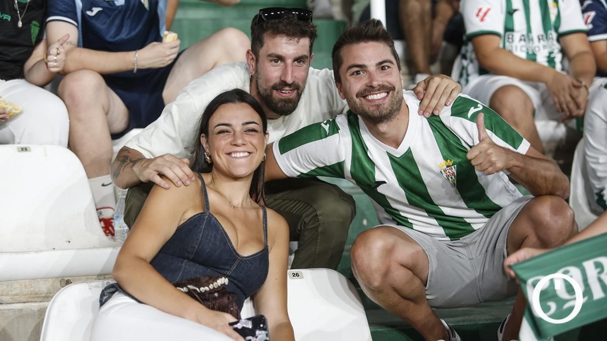 Grada Blanquiverde del Córdoba CF - CD Castellón