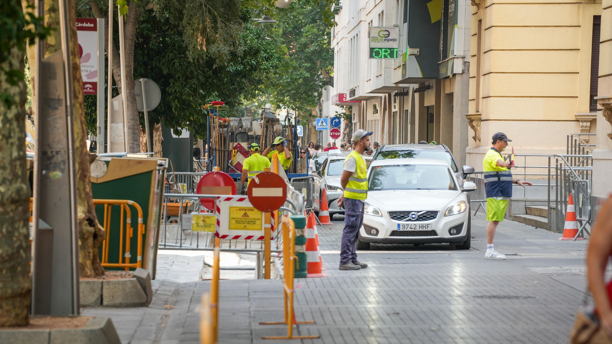 Comienzan las obras en el centro de Córdoba
