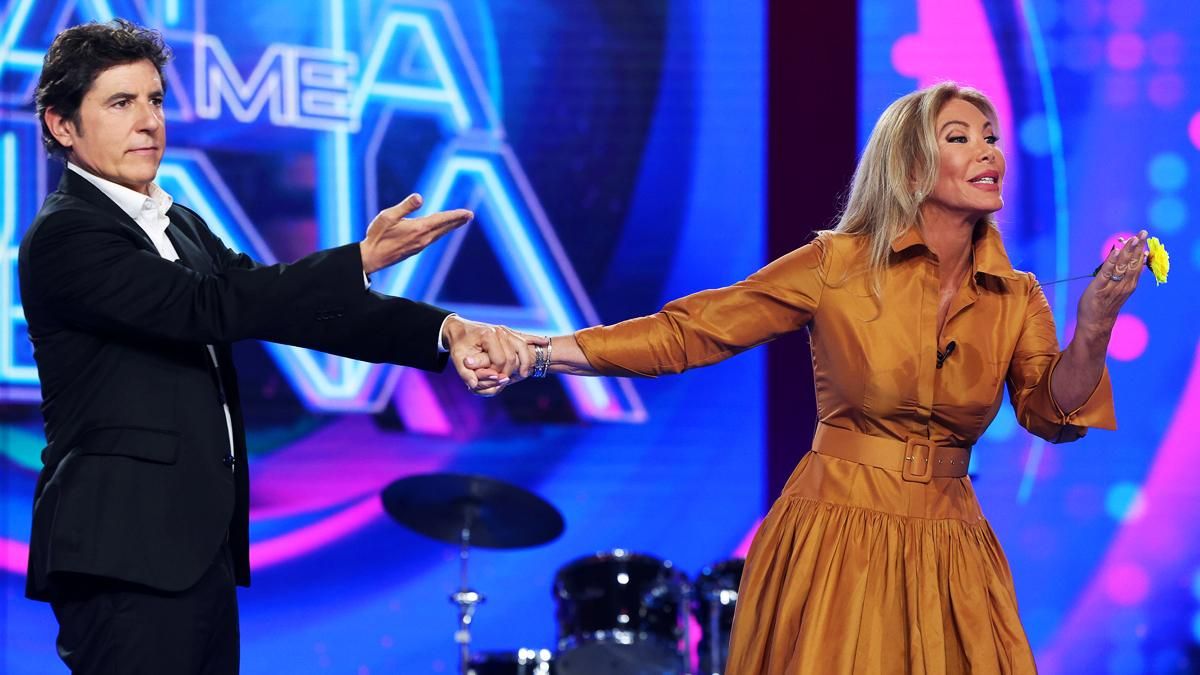 Manel Fuentes y Normal Duval, en la quinta gala de 'Tu cara me suena'