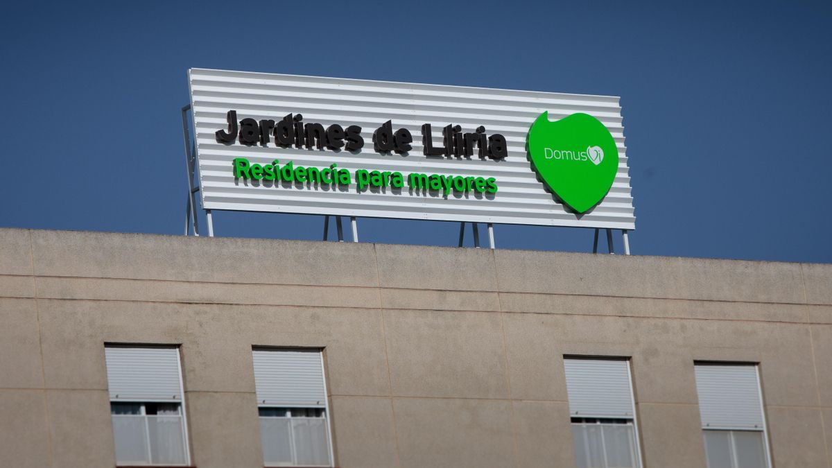 Vista general de la residencia Domus VI de Lliria (Valencia). EFE/ Biel Aliño/Archivo