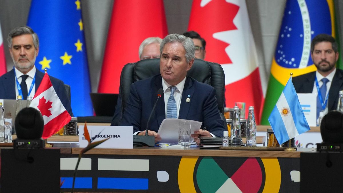 Argentina se desmarcó del documento final del G20 y reclamó que "se respete" el consenso