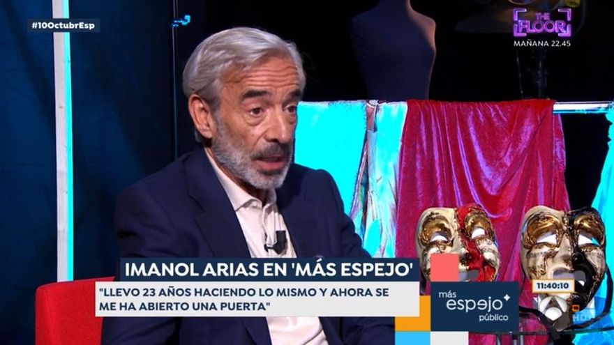 Imanol Arias anuncia su acuerdo con Hacienda: "Aconsejo a la gente que pague bien, estamos muy indefensos"