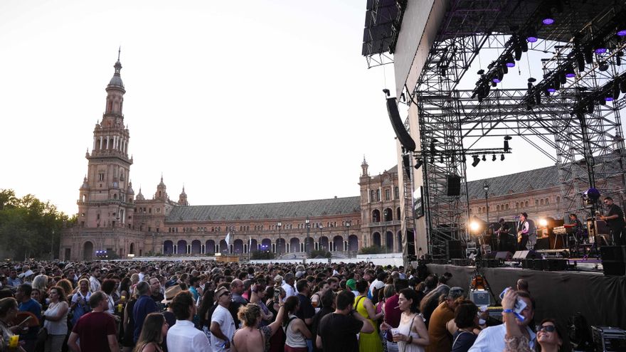 El Ayuntamiento de Sevilla limita a 45 días al año por promotor los grandes eventos en la Plaza de España
