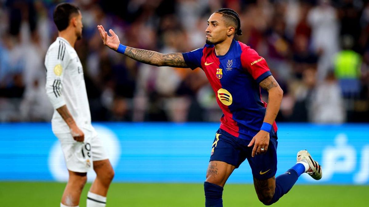 El Barça golea al Real Madrid en la final de la Supercopa (13.1%) ante 1.6 millones de espectadores en Movistar Plus+