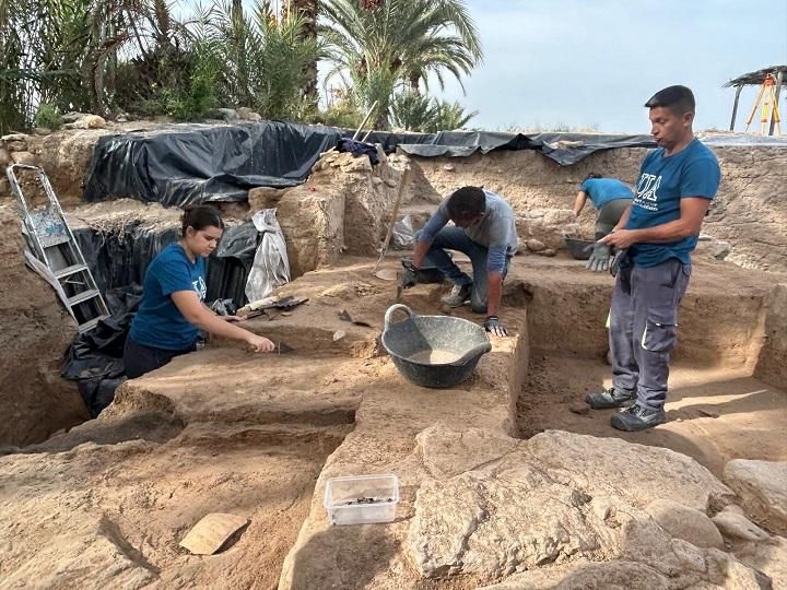 Imagen de la excavación de la campaña