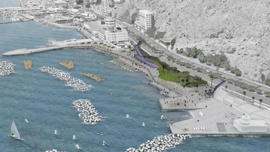 La pasarela peatonal de acceso a los Charcos de Valleseco en Tenerife será de 70 metros y conectará con la autovía