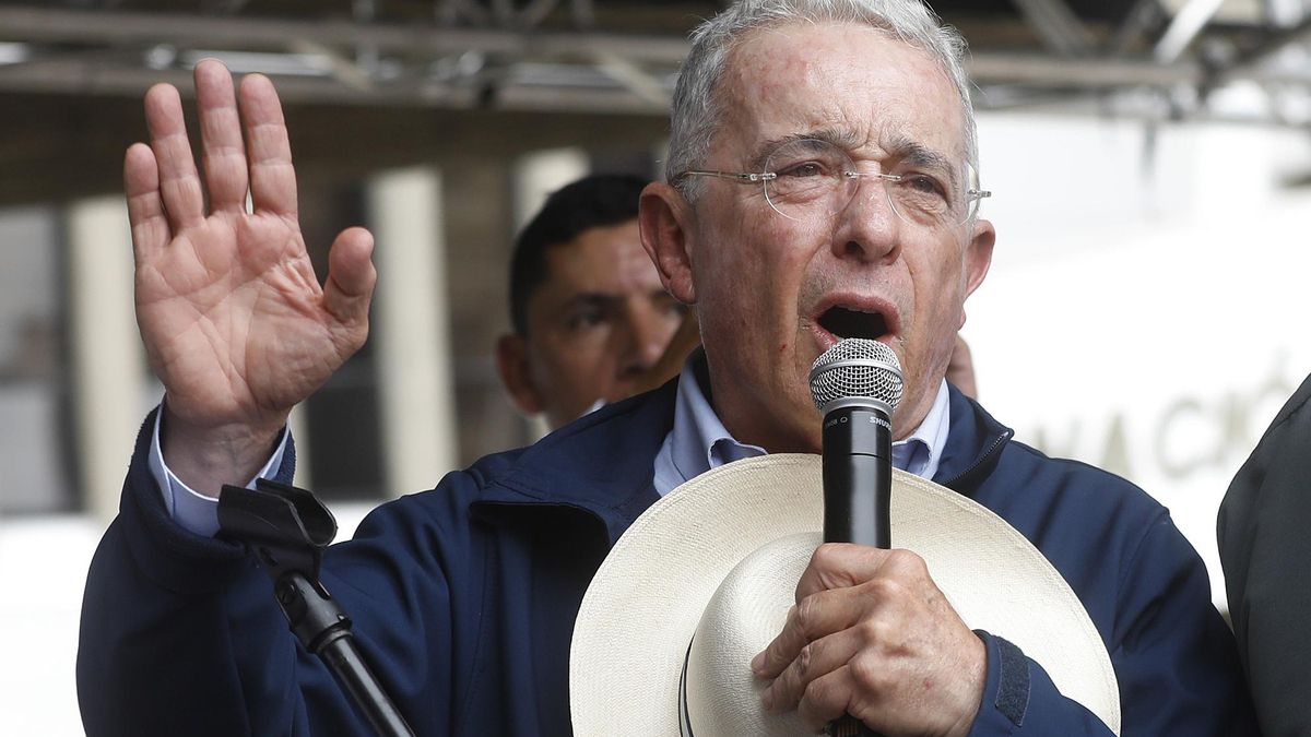 El expresidente colombiano Álvaro Uribe (2002 - 2010). EFE/ Luis Eduardo Noriega Arboleda