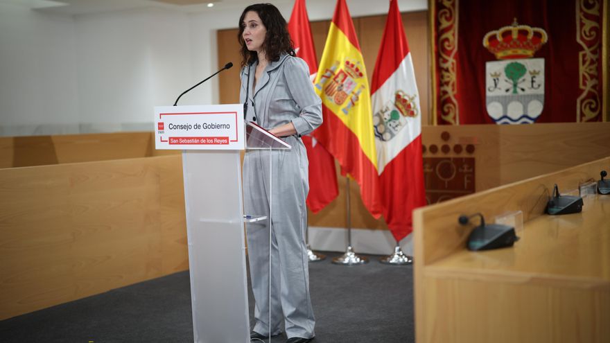 Escuchamos pero no juzgamos: la comparecencia de Ayuso tras la reunión de su Gobierno