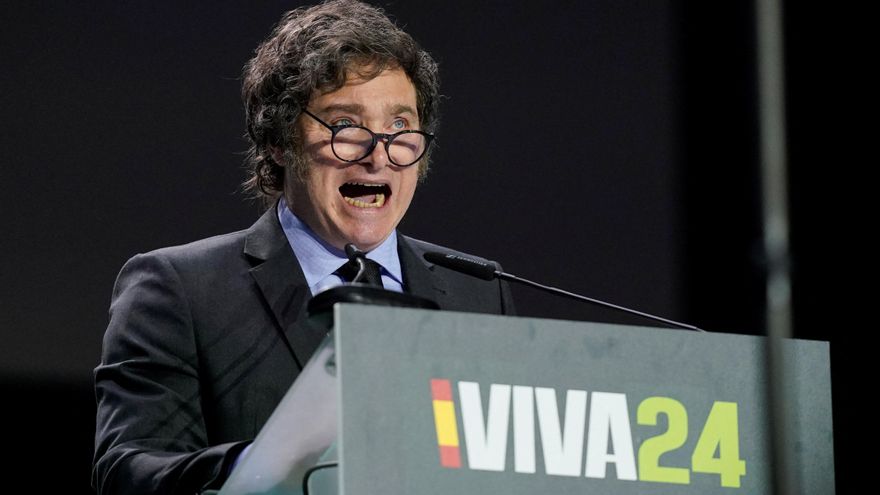 Javier Milei, en el acto de Vox en España: "Voy a demostrarle al mundo que un gobierno con nuestras ideas puede tener éxito"