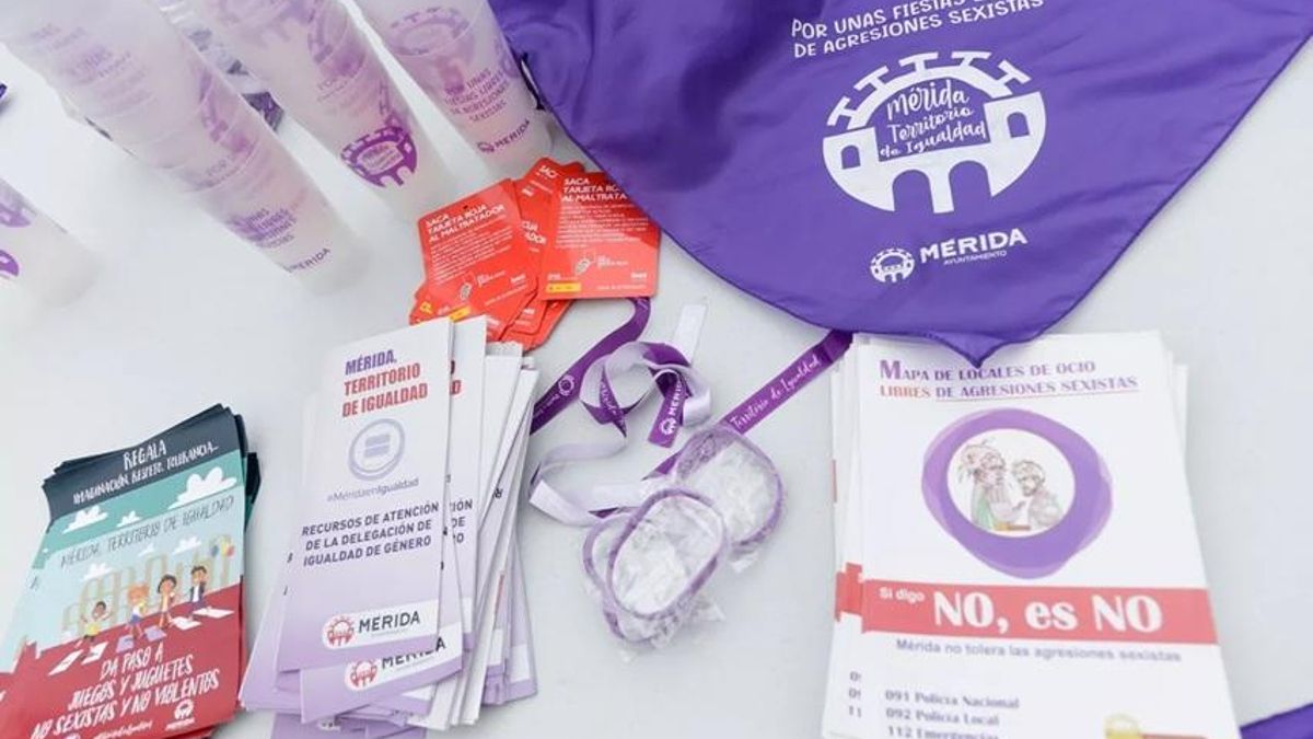La feria de Mérida contará con tres puntos violeta itinerantes