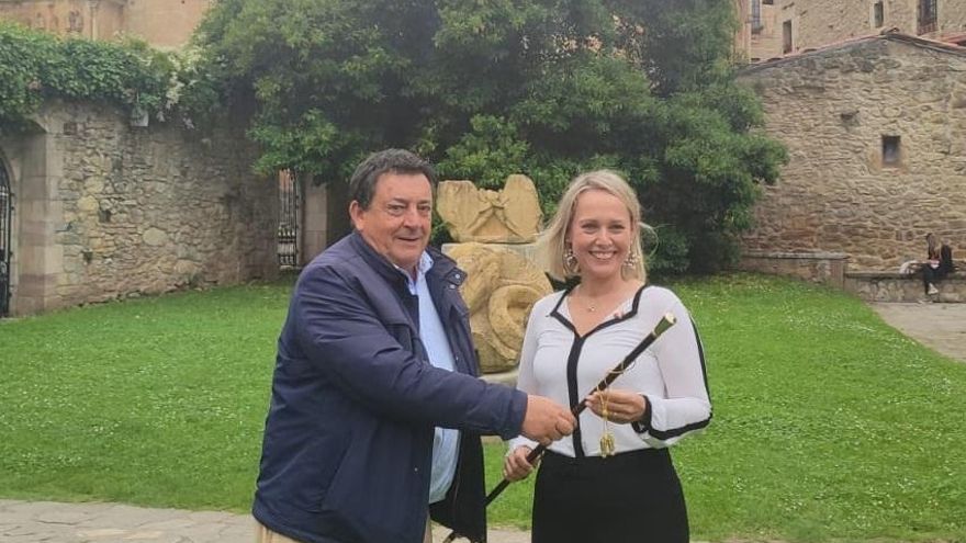 Rafael Oceja (PP) y Sara Izquierdo (PRC)