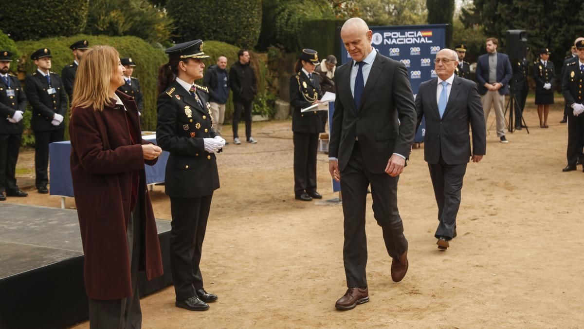 Celebración del acto de Policía Nacional con motivo del 202º aniversario de su fundación
