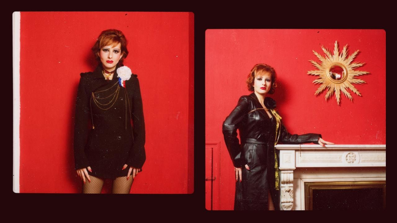 Polaroids de respaldo que realizó el fotógrafo Ramiro e durante la sesión de fotos para la portada