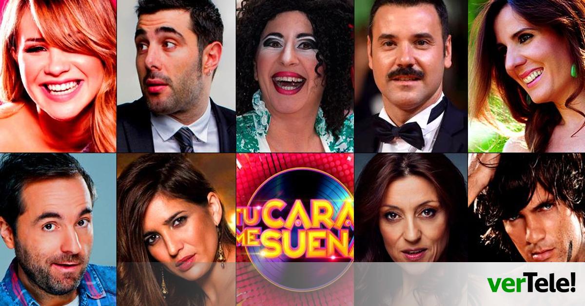 Casting Cerrado Estos Son Los 9 Concursantes Famosos De Tu Cara Me Suena 6 Vertele