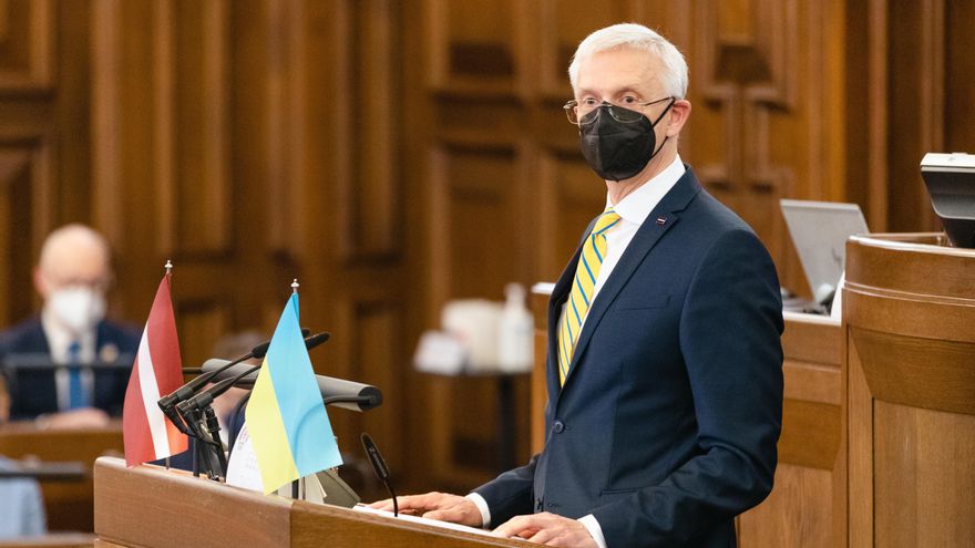 El primer ministro de Letonia, Arturs Krisjanis Karins