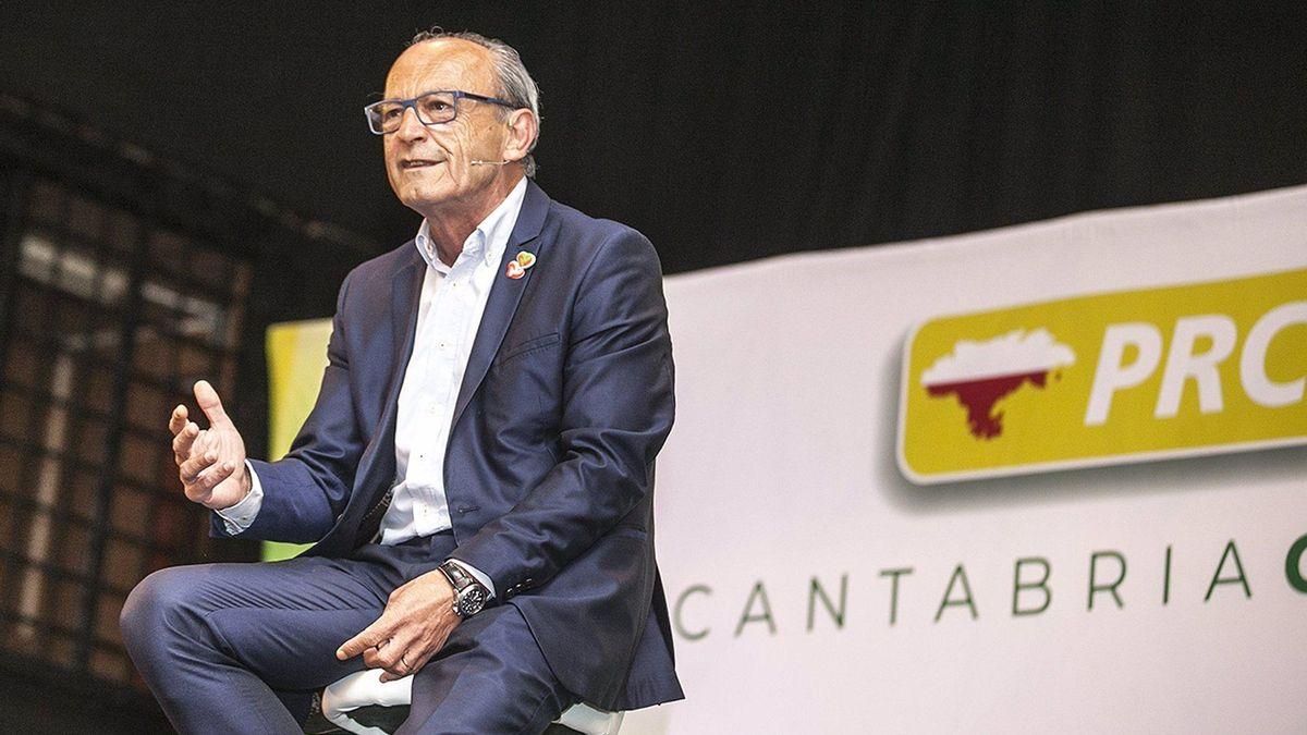 Marcano en un acto electoral del PRC.