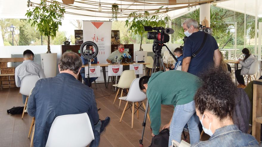 Rueda de prensa de los hosteleros en Toledo