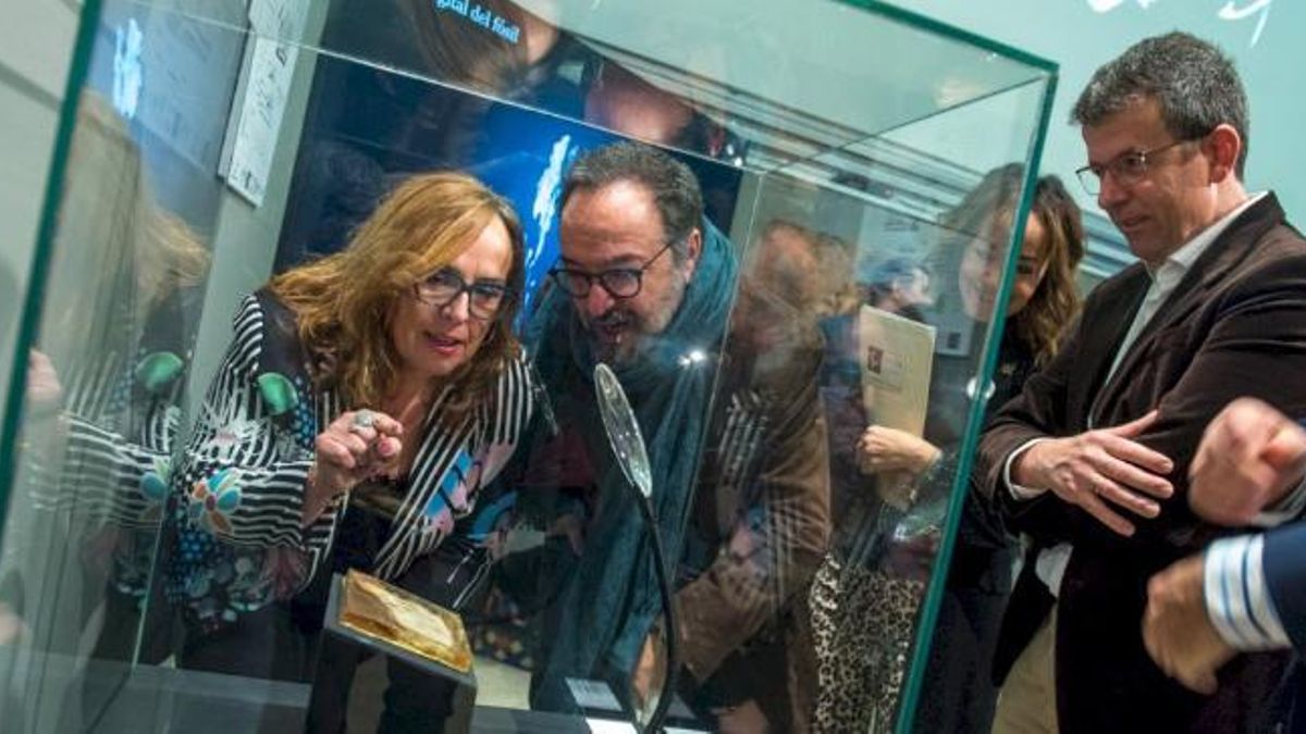 Exposición del cráneo en el Museo Paleontológico de Castilla-La Mancha