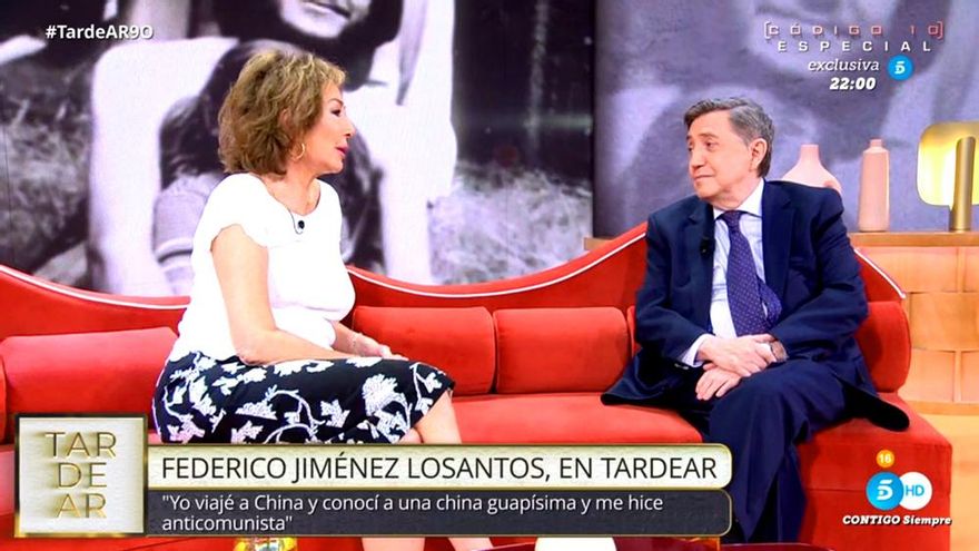 'TardeAR' recibió a Jiménez Losantos con elogios por sus "motes" a políticos y una petición: "Tienes que venir más"