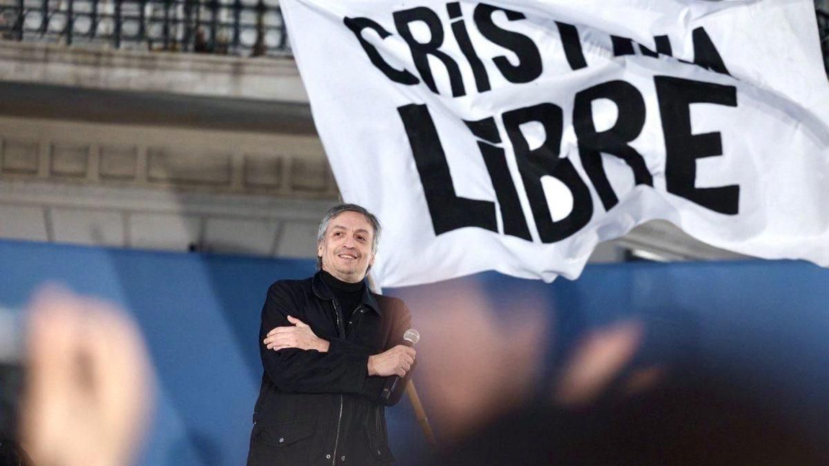 Máximo Kirchner protagonizó el acto por el aniversario del intento de asesinato de Cristina