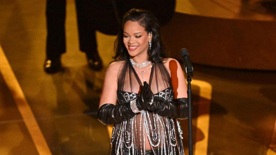 Rihanna, tras su actuación en los Oscar 2023