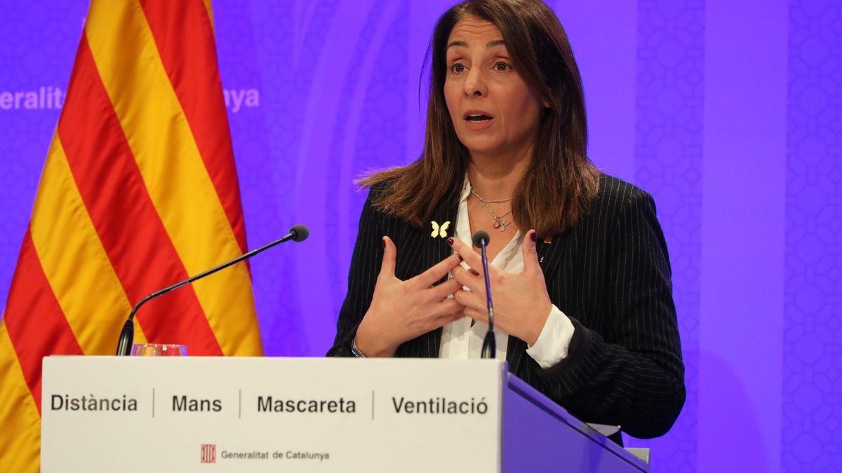 La consellera de Presidencia y portavoz del Govern, Meritxell Budó