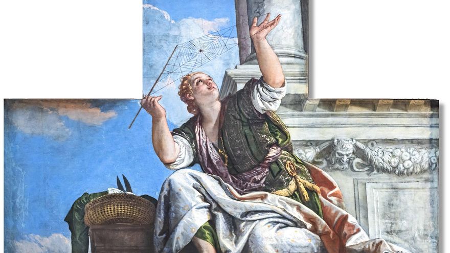 La tejedora que humilló a una diosa y acabó condenada a ser araña para siempre