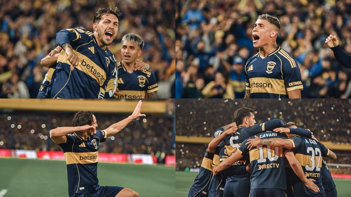 Ayrton Costa y Edinson Cavani marcaron los goles de Boca ante Tigre.