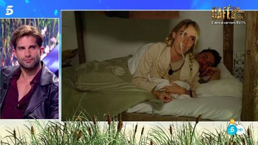 Danna y Manuel en la cama, en 'Pesadilla en El Paraíso'